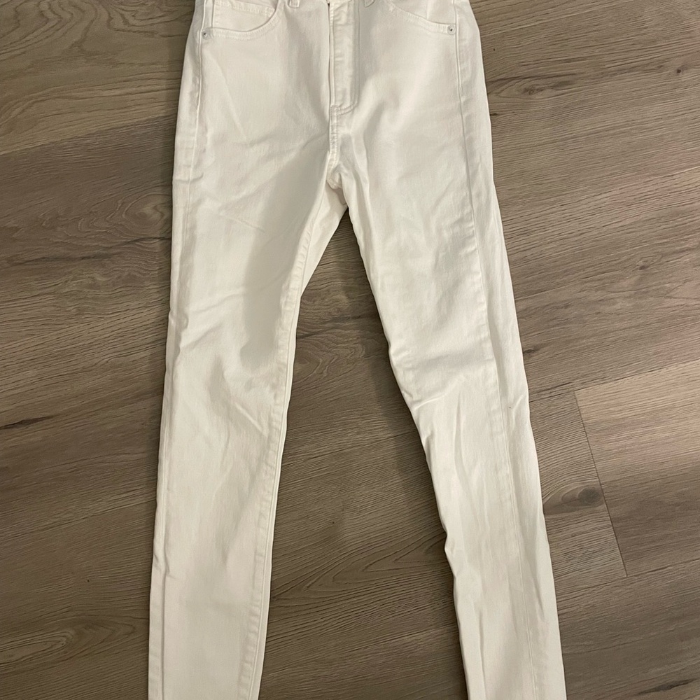 Express White Skinny Jeans